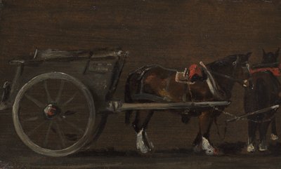 Paard en Kar door John Constable
