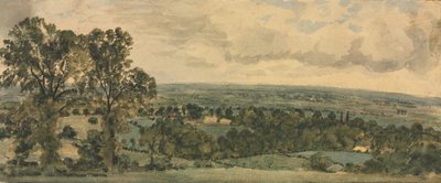 Landschap door John Constable