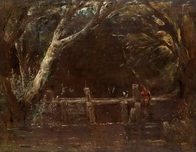 Landschap door John Constable