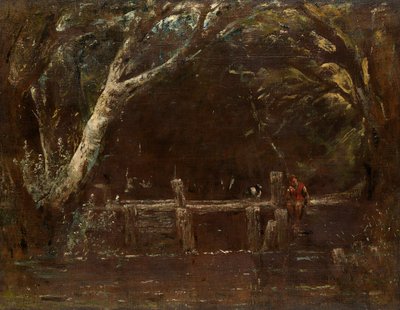 Landschap Het Slot door John Constable