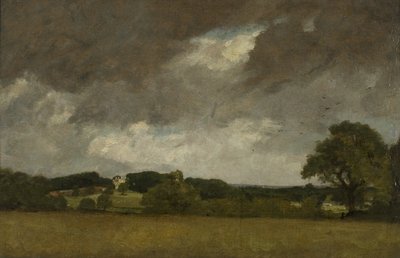 Malvern Hall vanuit het zuidwesten door John Constable