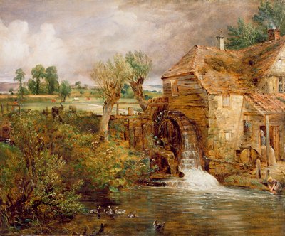 Molen in Gillingham, Dorset door John Constable