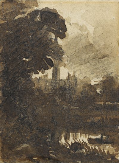 Kathedraal van Salisbury vanuit het noordwesten, ca. 1830-39 door John Constable