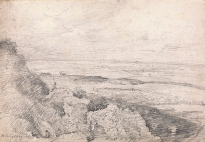 Salisbury Plain vanaf Old Sarum door John Constable