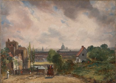 Cottage van Sir Richard Steele, Hampstead door John Constable