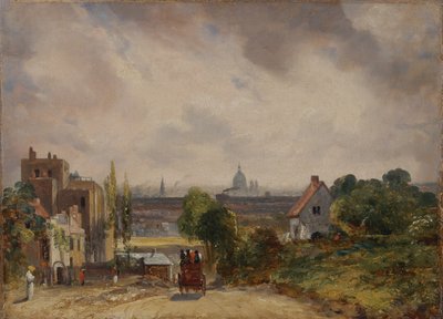 Cottage van Sir Richard Steele, Hampstead, 1831-1832 door John Constable