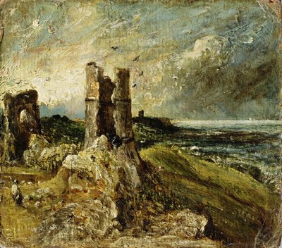 Schets van Hadleigh Castle door John Constable