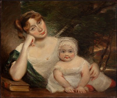 Sophia Lloyd en kind door John Constable