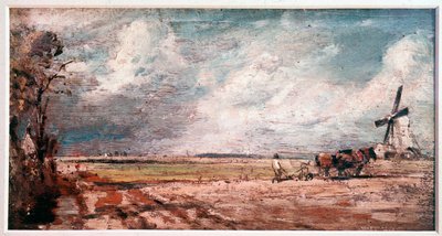 Lente in East Bergholt, Engeland door John Constable