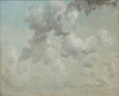 Studie van wolken door John Constable