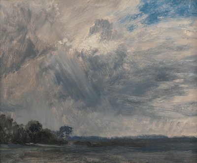 Studie van een bewolkte lucht door John Constable
