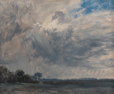 Studie van een Bewolkte Lucht, ca. 1825 door John Constable