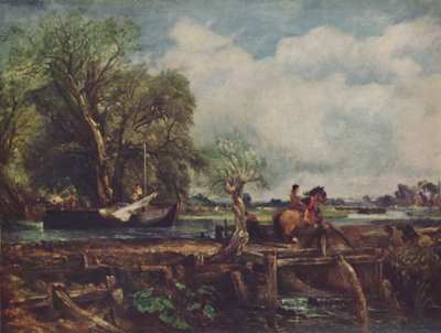Het springende paard door John Constable
