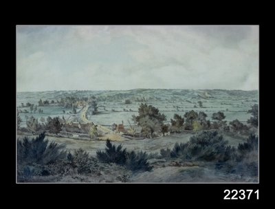 De vallei van de Stour, met Stratford St. Mary in de verte door John Constable