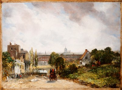 Uitzicht op de stad Londen vanuit Sir Richard Steele