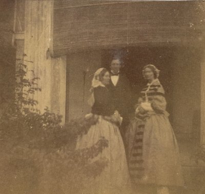 [Gravin Canning met Gasten, Regeringshuis, Allahabad], 1858 door John Constantine Stanley
