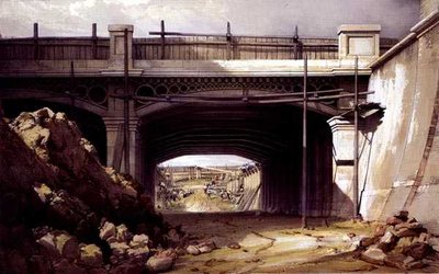 Hampstead Road Bridge door John Cooke Bourne