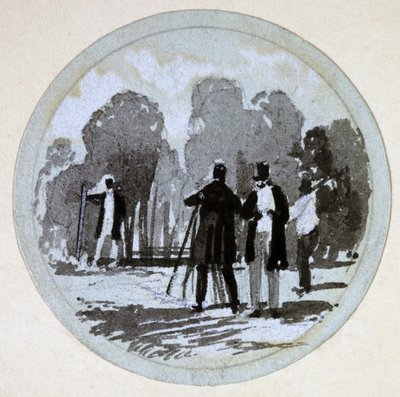 Nivelleren, London & Birmingham Railway, ca. 1838 door John Cooke Bourne