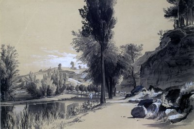 Linslade Rocks, 23 juni 1837 door John Cooke Bourne