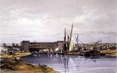 Spoorbrug over het Regent