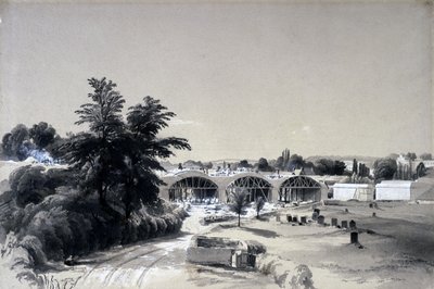 Weedon, Northamptonshire, 6 juli 1837 door John Cooke Bourne