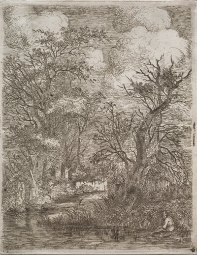 Achterkant van de Molens, ca. 1812-1813 door John Crome