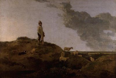 Uitzicht op Mousehold Heath, nabij Norwich door John Crome