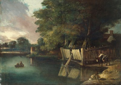 Waterplaats, Heigham door John Crome
