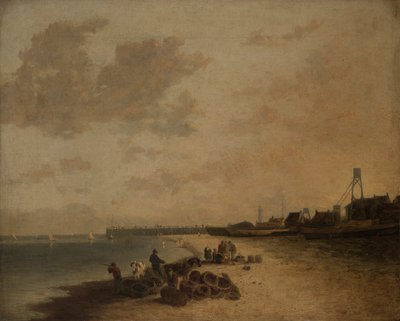 Strand van Yarmouth door John Crome