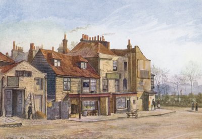 Verloren Londen: Lawrence Street, Chelsea, Zuidoostelijke Hoek door John Crowther