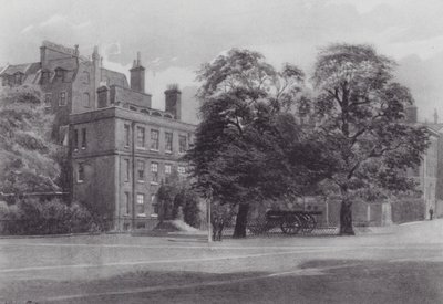 Verloren Londen: Het Gun House, Spring Gardens door John Crowther
