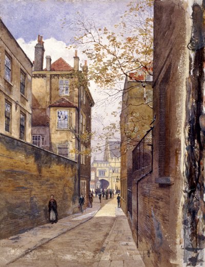 Public Record Office, Chancery Lane, 1881 door John Crowther