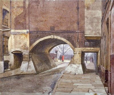 Uitzicht op de ingang van Lincoln