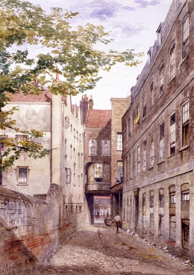 White Horse Inn, Fetter Lane, Londen, 1882 door John Crowther
