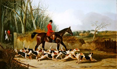 Crocteth Harriers, achterkant van Stanfield door John Dalby