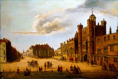 Uitzicht op Pall Mall vanaf St. James