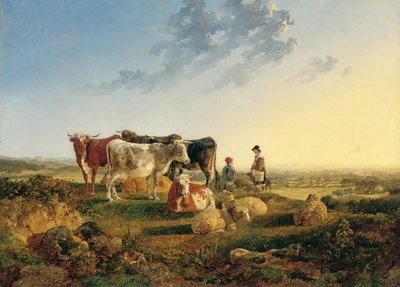 Melktijd door John Dearman