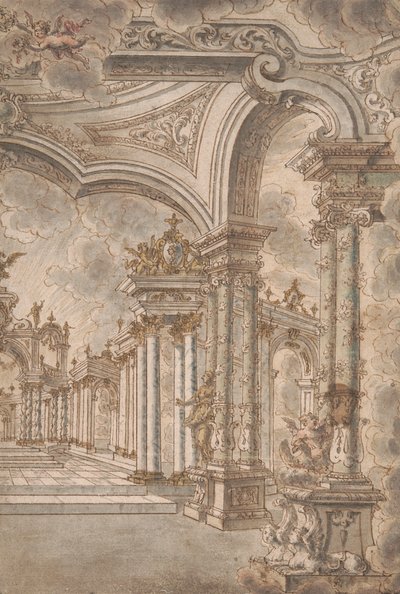Een architectonische fantasie door John Devoto