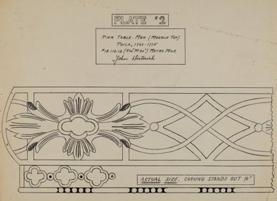 Piertafel door John Dieterich
