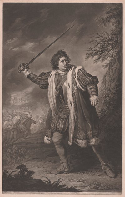 David Garrick als Richard III door John Dixon