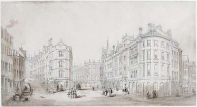 Akenside Hill, Newcastle upon Tyne door John Dobson