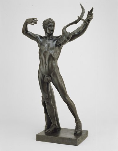 Jonge Sophocles leidt het koor van de overwinning na de slag bij Salamis door John Donoghue