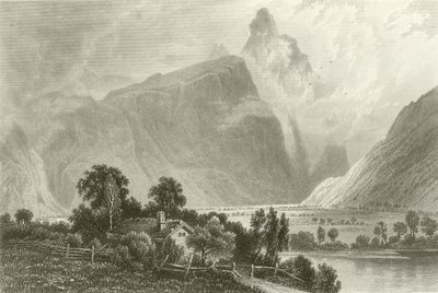 De Romsdalhorn vanuit Aak door John Douglas Woodward