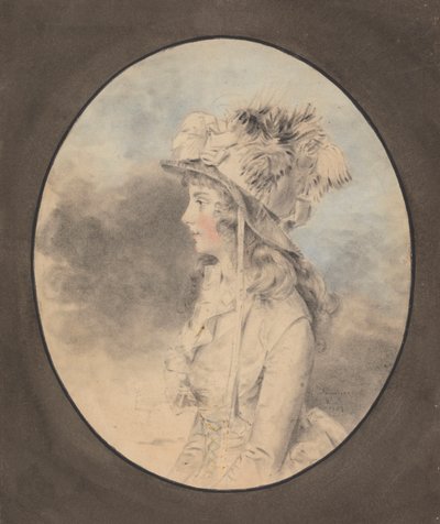 Miss Nott door John Downman