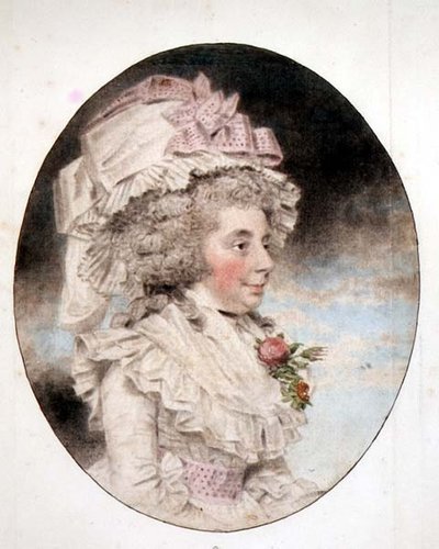 De eerbiedwaardige mevrouw Bruce als Muslin in 
