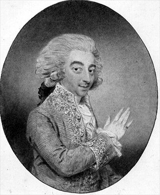 Majoor Arabin als Sir Bashful Constant in `The Way to Keep Him` door John Downman
