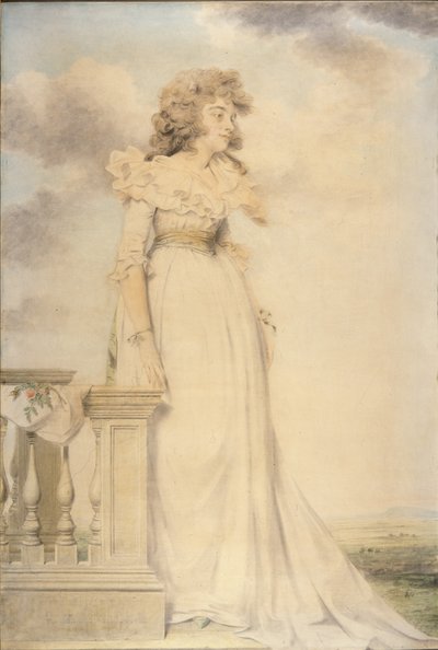 Portret van Georgiana, Hertogin van Devonshire door John Downman