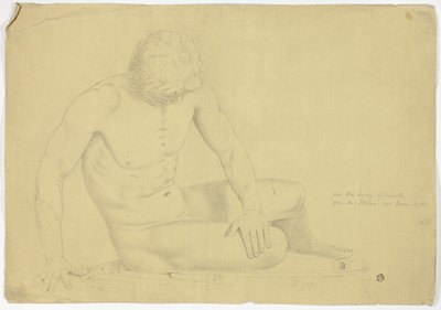 Standbeeld van de Stervende Galliër door John Downman