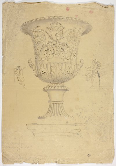 Antieke monumentale vaas door John Downman