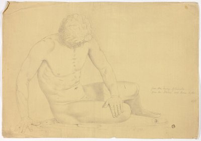 Standbeeld van de Stervende Galliër door John Downman